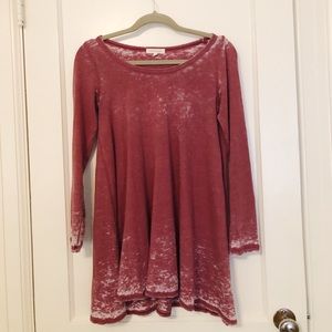 Vestique vintage-wash tunic